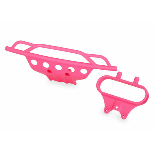 Image of Traxxas Slash 2WD Short Course Truck Pink Front Bumper & Mount Set TRA5835P