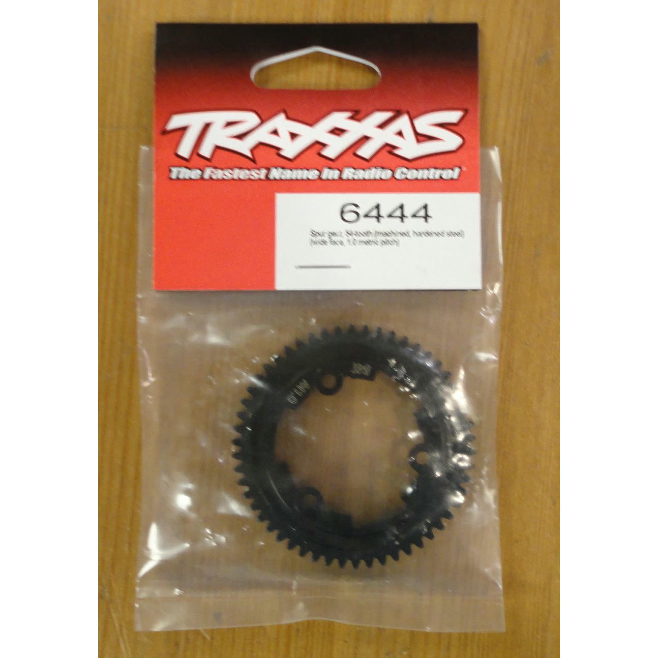 Image of Traxxas Hardened Steel Precison Machined 54T 1MOD Wide-face Steel Spur Gear