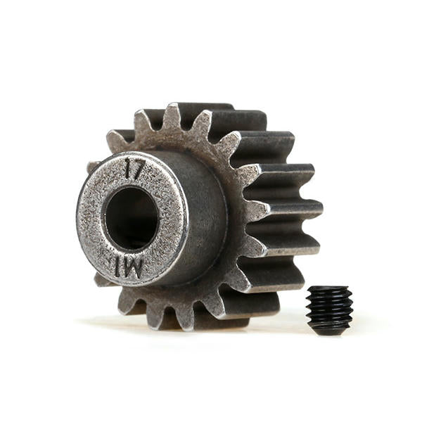 Image of Traxxas X-Maxx 17T 1M 5mm Bore Pinion Gear TRA6490X 17 Tooth 1 Mod
