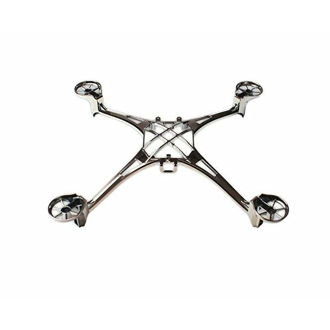 Image of LaTrax Alias Main Frame, Black/Chrome w/1.6 x 5mm Screws TRA6623X