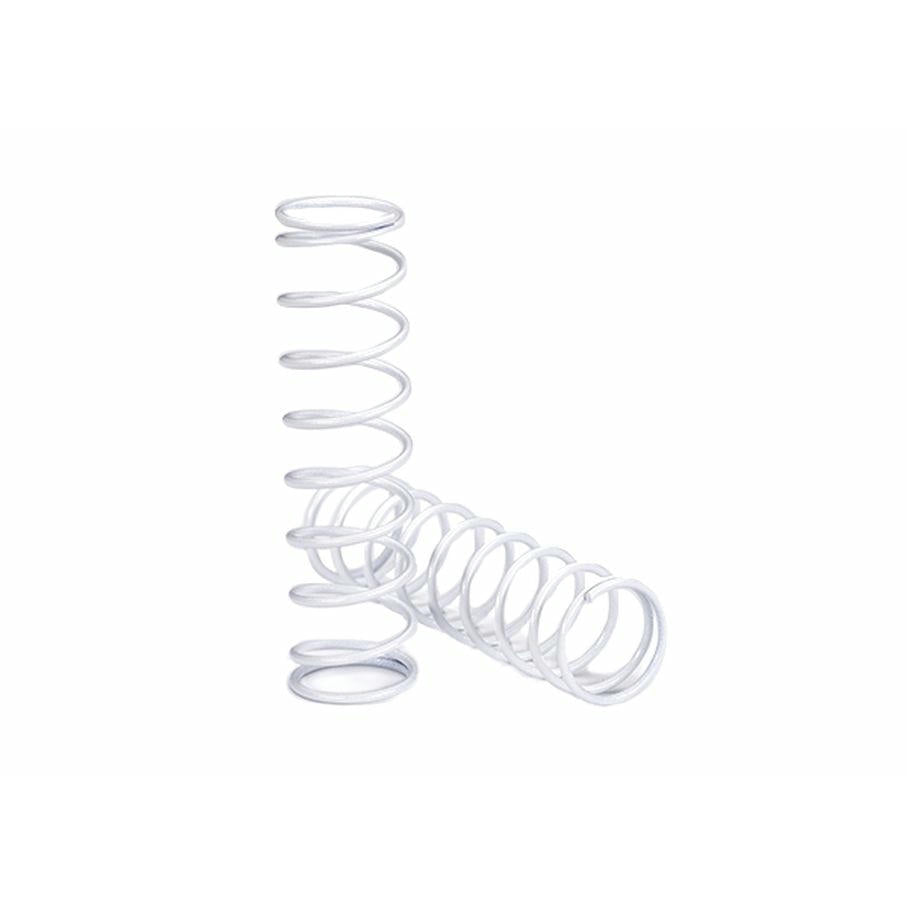 Image of Traxxas White 70mmx13mm Rear Sock Springs (2pcs) TRA6744