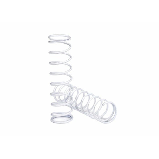Image of Traxxas White 70mmx13mm Rear Sock Springs (2pcs) TRA6744