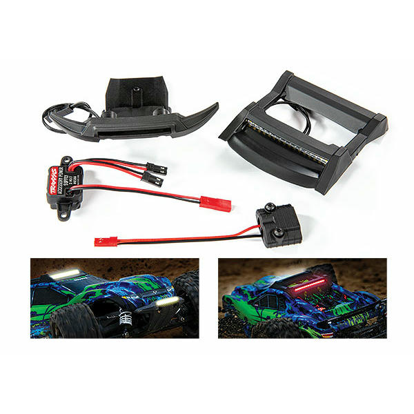 Image of Traxxas Rustler 4x4 Truck High Intensity LED Off-Road Light Set TRA6795