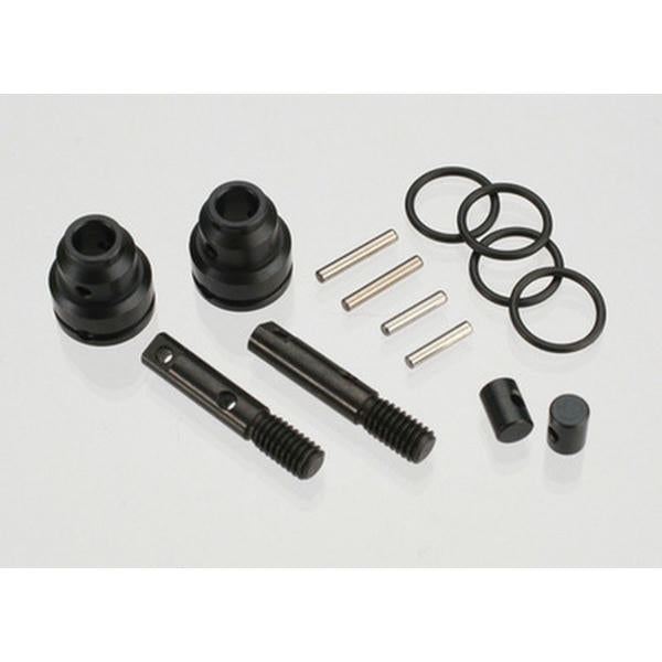 Image of Traxxas 1/16 Scale E-Revo/Slash VXL/Rally Steel Driveshaft Rebuild Kit TRA7055