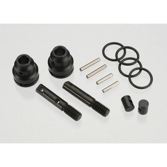 Image of Traxxas 1/16 Scale E-Revo/Slash VXL/Rally Steel Driveshaft Rebuild Kit TRA7055