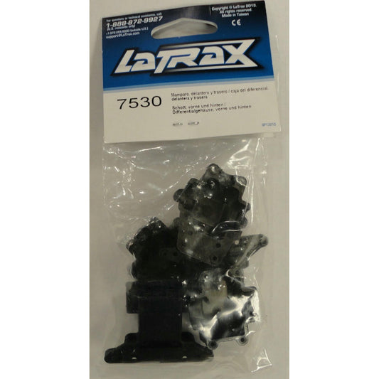 Image of LaTrax 1/18 Rally 4WD Car Bulkhead/Diff Housing Front/Rear TRA7530
