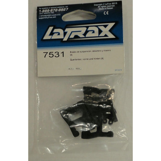 Image of LaTrax 1/18 Rally 4WD Car Suspension Arms Front/Rear TRA7531