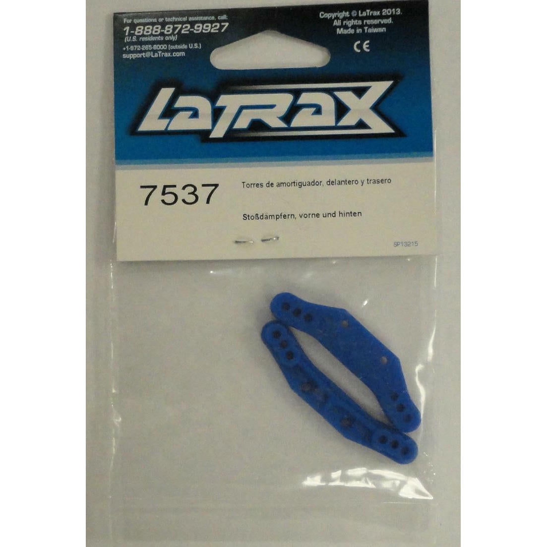 Image of LaTrax 1/18 Rally 4WD Car Front/Rear Shock Towers TRA7537