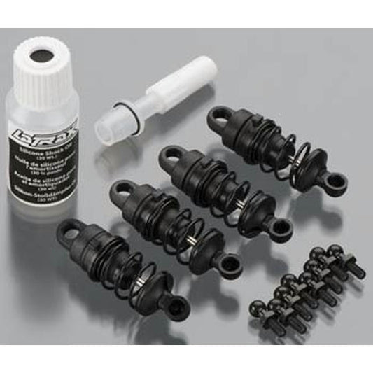 Image of LaTrax 1/18th Scale Rally Car Assembled Oil-Filled Shocks (4pcs) TRA7561
