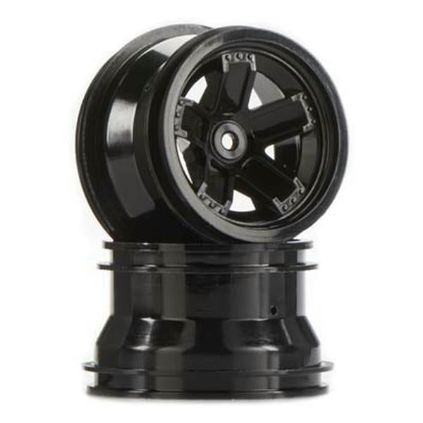 Image of LaTrax 1/18 Scale Truck Wheels, Black/Teton TRA7671