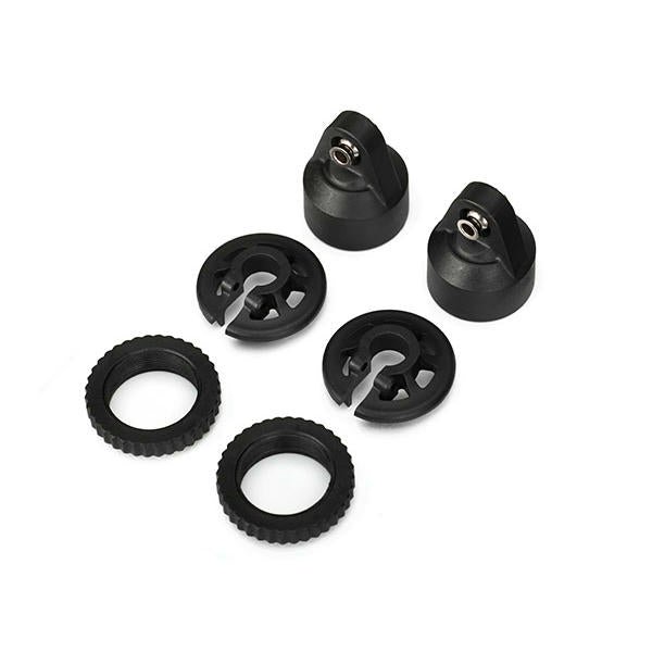Image of Traxxas X-Maxx Monster Truck Shock Caps/Adjusters/Spring Perch TRA7764 XMAXX
