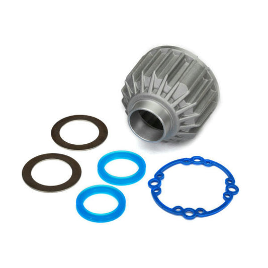 Image of Traxxas X-Maxx Monster Truck Front/Rear Aluminum Differential Carrier TRA7781X