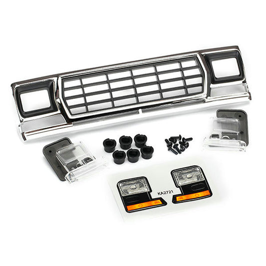 Image of Traxxas TRX4 Ford Bronco Body (8010) Grill & Headlight Housings TRA8070