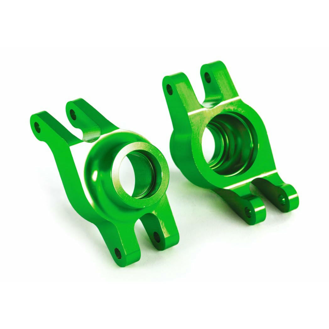 Image of Traxxas Maxx w/Widemaxx Green Anodized T6061-T6 Aluminum Stub Axle Carriers 2pcs