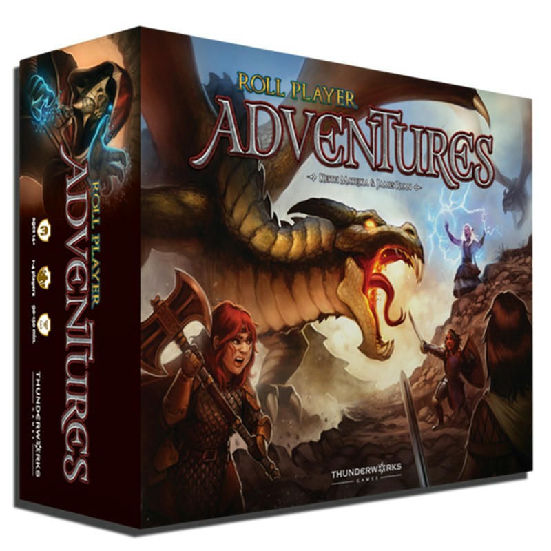 Image of Roll Player Adventures Fantasy Dice/Board Game by Thunderworks TWK4500