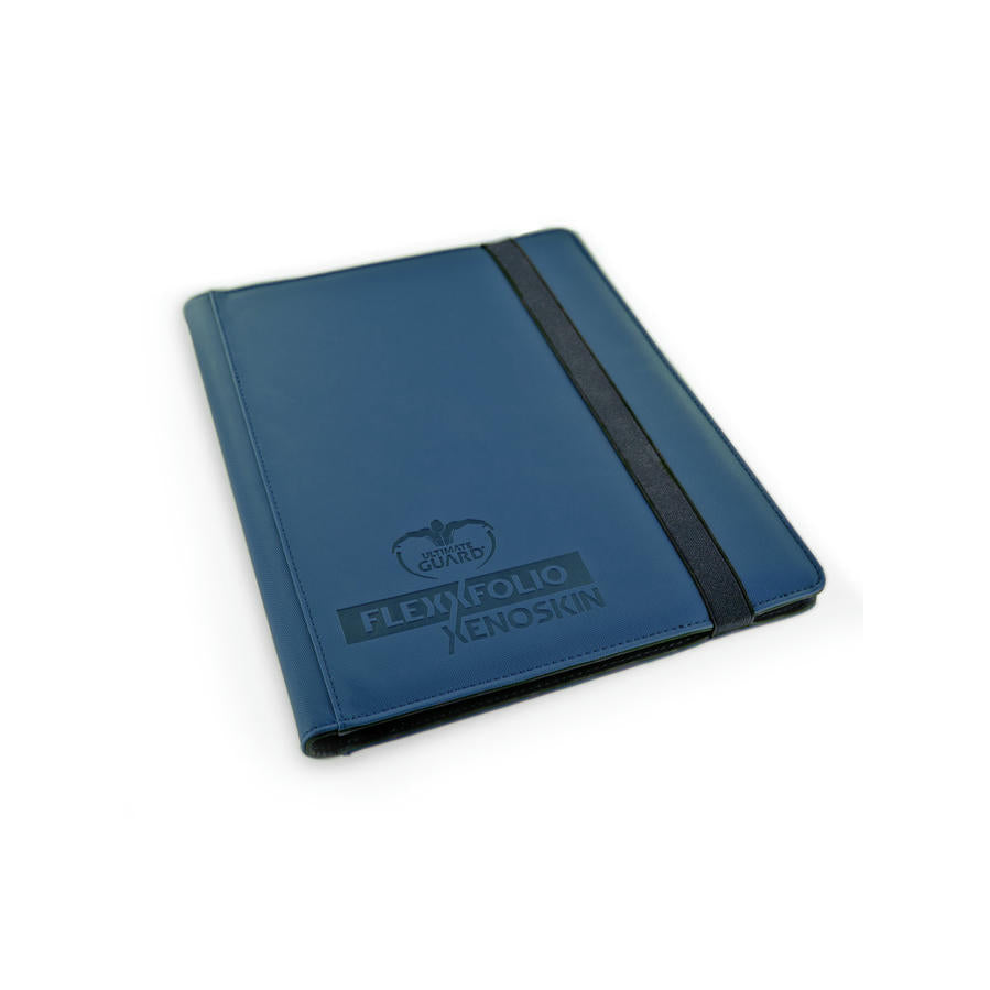 Image of Ultimate Guard Blue Xenoskin 9-Pocket Flexxfolio Card Binder UGD010205