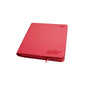 Image of Ultimate Guard Red Xenoskin 12-Pocket Zipfolio Card Binder UGD010468