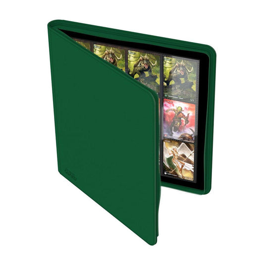 Binder: 12-Pocket: ZipFolio: XenoSkin: Green