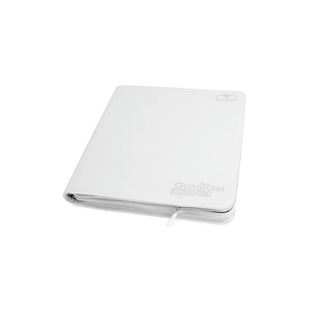 Image of Ultimate Guard White Xenoskin 12-Pocket Zipfolio Card Binder UGD010470