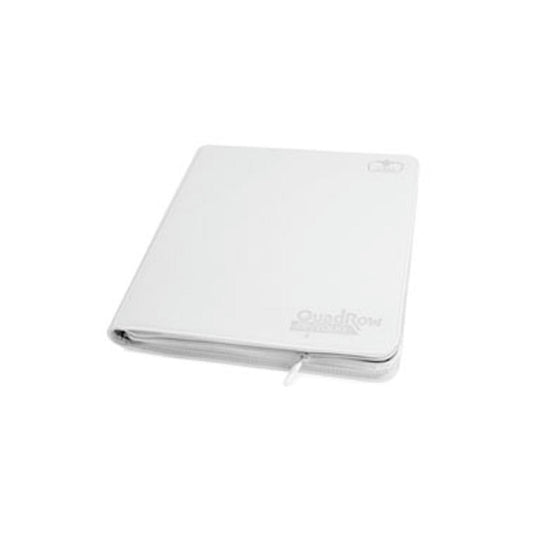 Image of Ultimate Guard White Xenoskin 12-Pocket Zipfolio Card Binder UGD010470