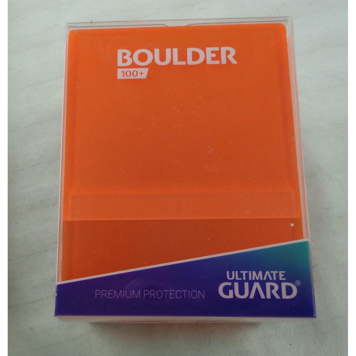 Image of Ultimate Guard Boulder Poppy Topaz 100+ Deck Box UGD010846