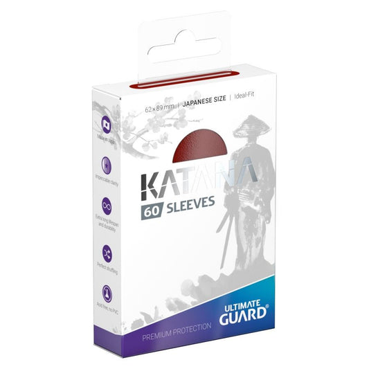 Deck Protector: KATANA: Japanese: Red