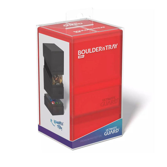 Ultimate Guard Boulder'n'Tray Ruby 100+ Deck Box UGD011279
