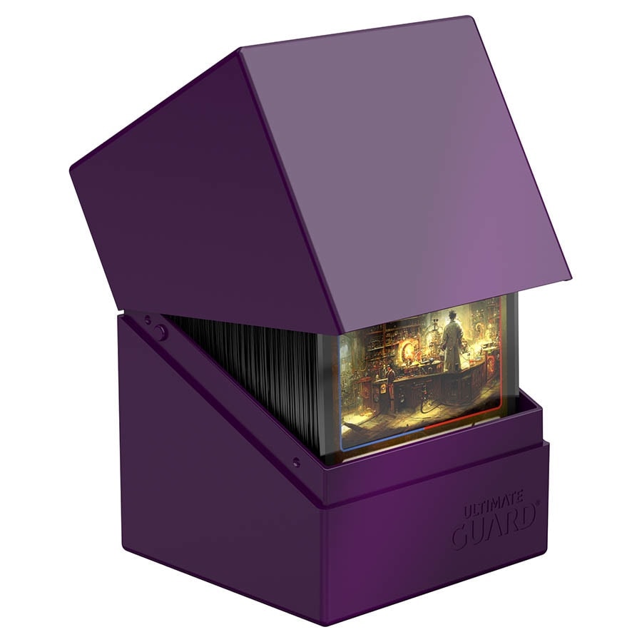 Deck Box: Boulder: Solid: 100+: Purple