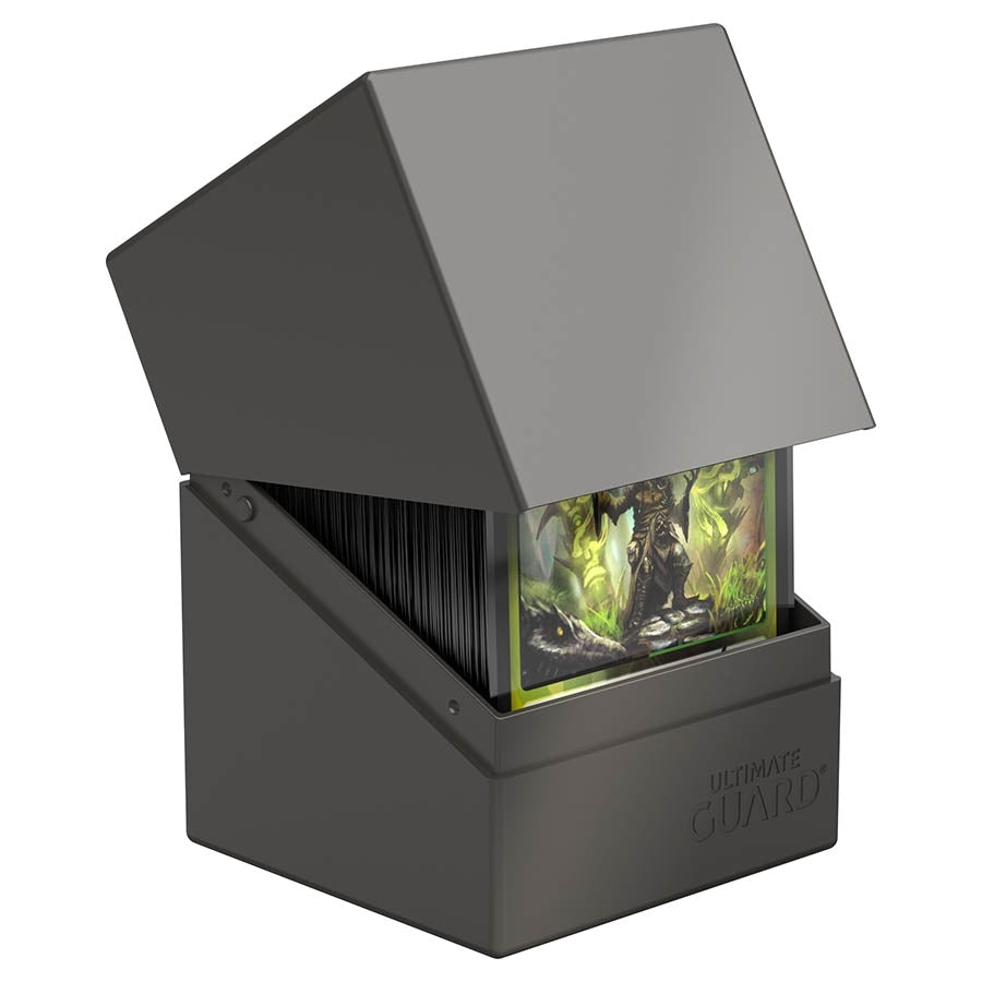 Deck Box: Boulder: Solid: 100+: Grey