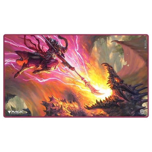 Playmat: MtG: Tarkir Dragonstorm: Worthy Cost