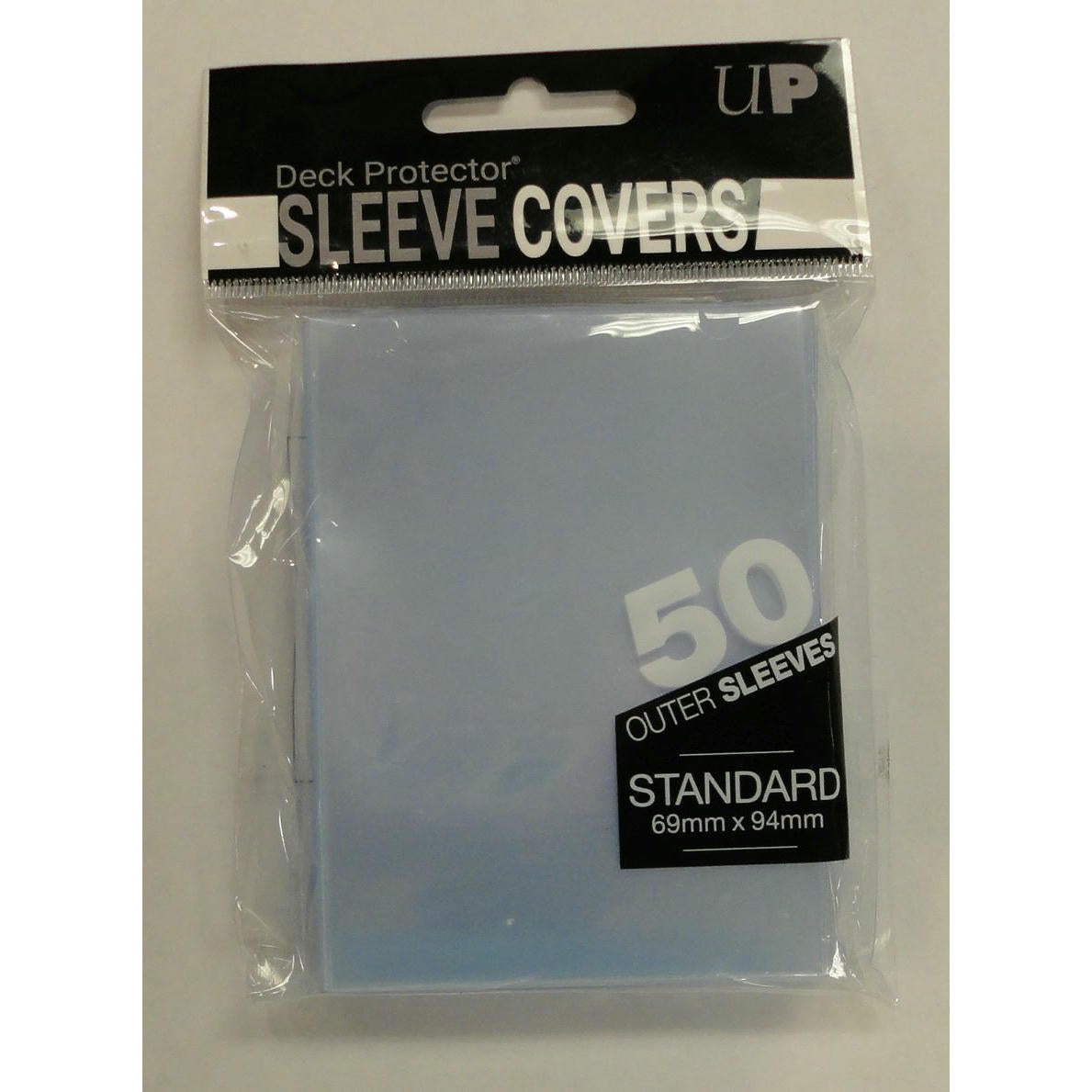 Image of Clear OUTER Standard 69x94mm Deck Protector Card Sleeves (50) Ultra Pro ULP84080