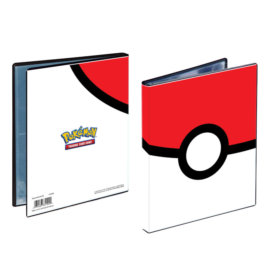 Image of Binder: 4-Pocket: Portfolio: Pokémon: Pokéball