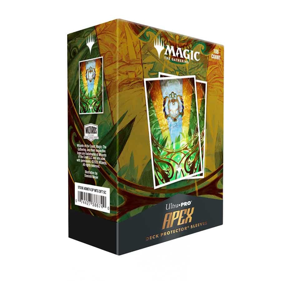 MtG Serialized Card Art Set 105ct Apex Deck Protector sleeves Card