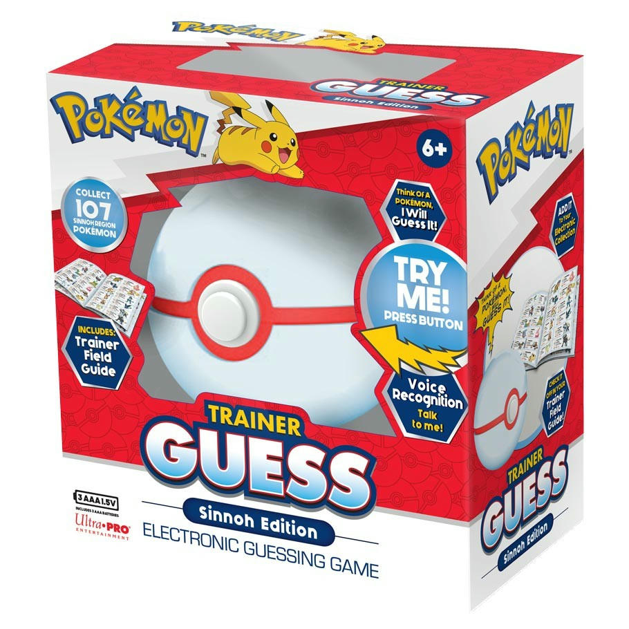 Image of Ultra-Pro Pokemon Trainer Guess Sinnoh Edition Game UPE10289