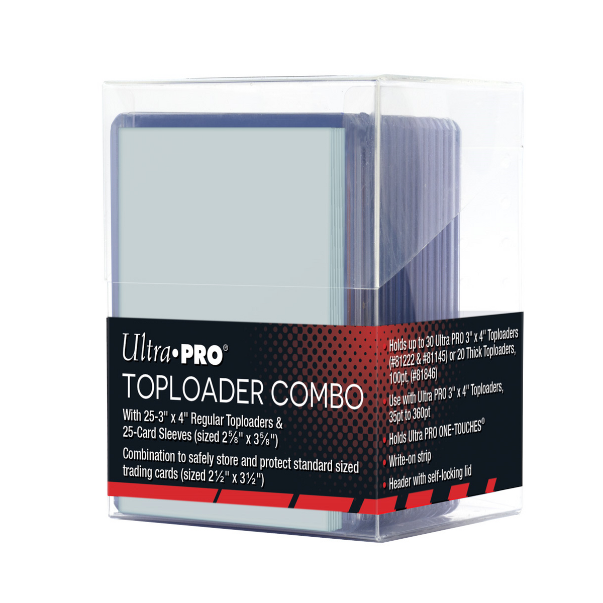 Image of Ultra-Pro Standard Toploader/Sleeve/Deck Box Card Storage Combo UPI15216
