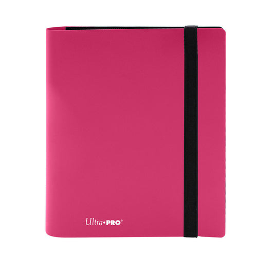 Image of Ultra-Pro Hot Pink 4-Pocket Eclipse Hot Pink PRO-Binder Portfolio PUI15384