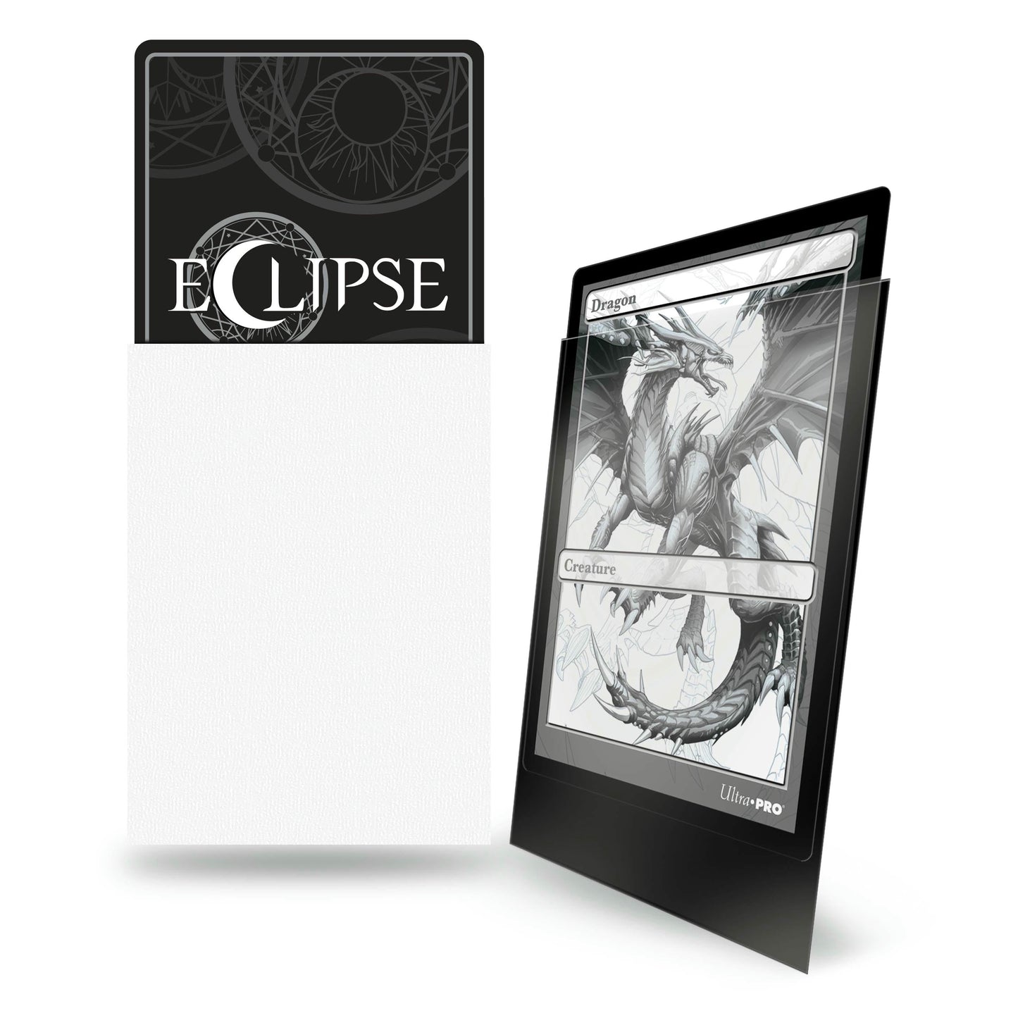 Image of Ultra-Pro Arctic White Eclipse Standard 66x91mm Card Protector Sleeves (100ct)