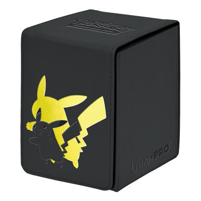 Ultra Pro Pokemon Pikachu Elite Alcove Deck Protector Flip Box w/Magnet Closure