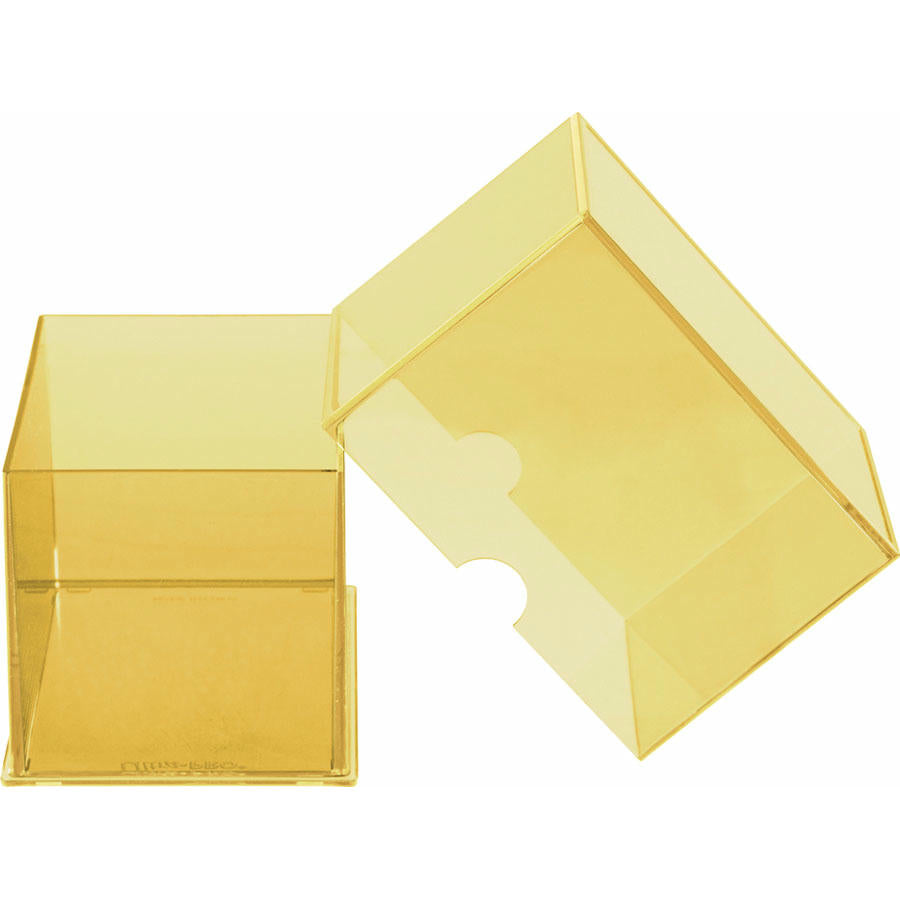 Image of Eclipse 2-Piece Deck Box: Lemon Yellow