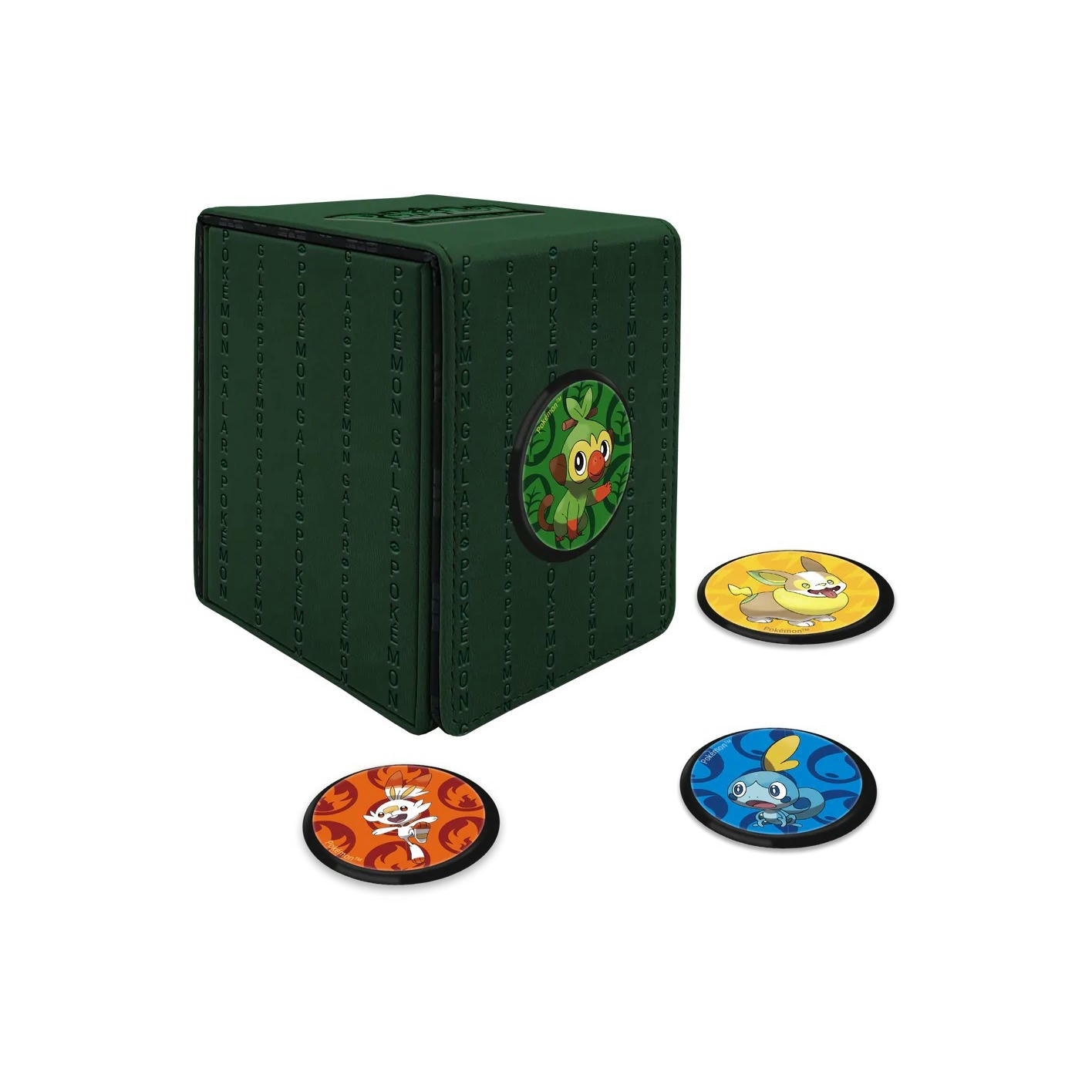 Image of Ultra Pro Pokemon Galor Alcove Click Deck Protector Flip Box w/Magnet Closure