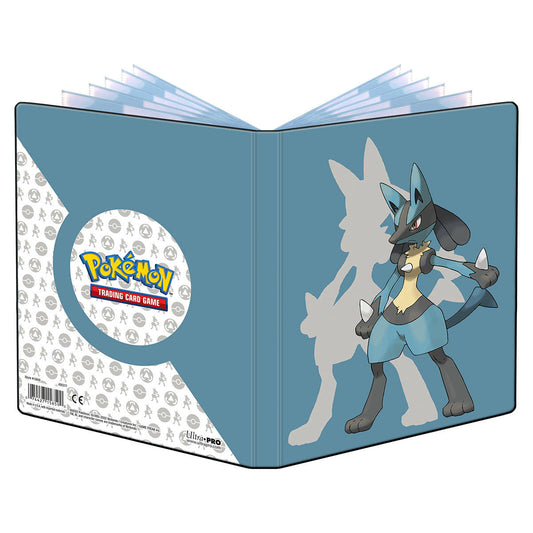 Image of Ultra-Pro Pokemon Lucario 4-Pocket Card Portfolio (80+4) UPI15859