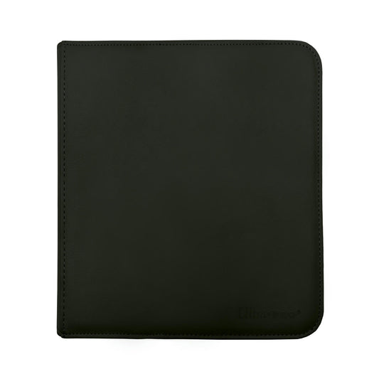 Image of Ultra Pro Black Vivid 12-Pocket Zipper Binder UPI15891