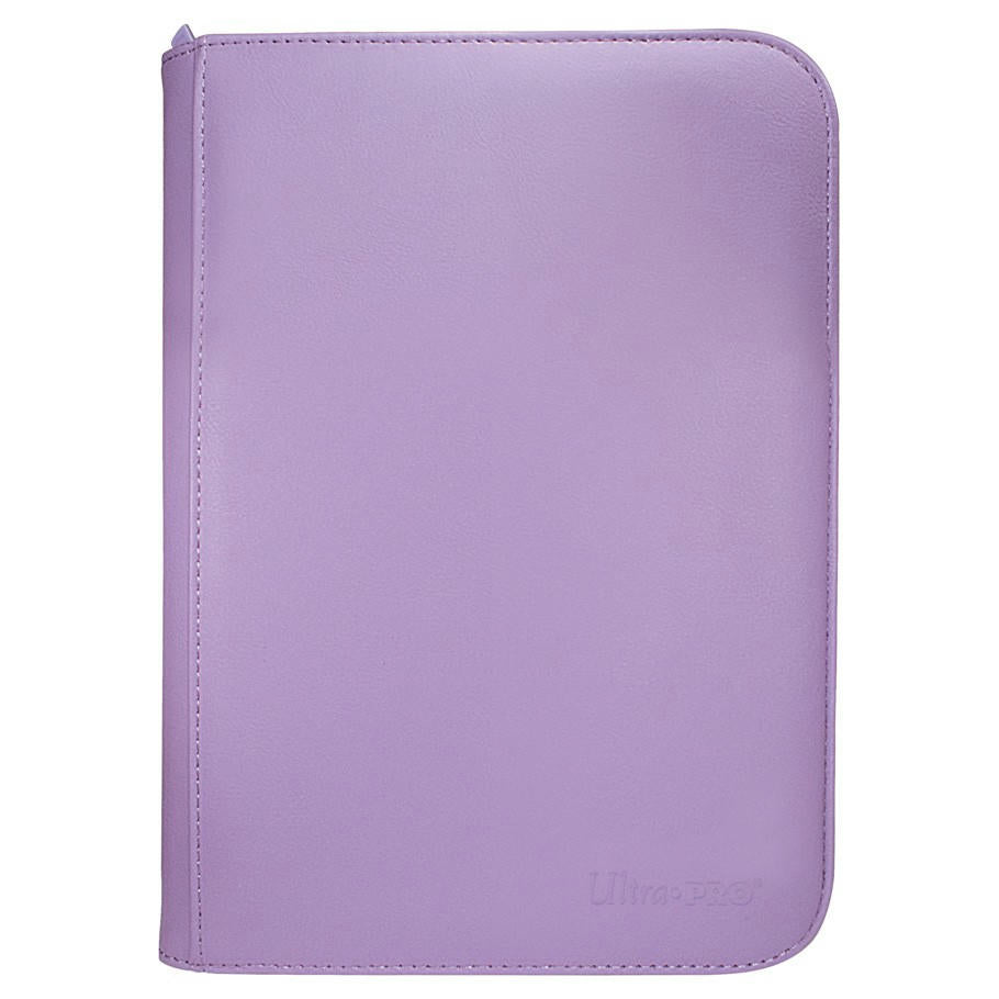 Ultra PRO - Vivid 4-Pocket Zippered PRO-Binder: (Purple) Protect Up