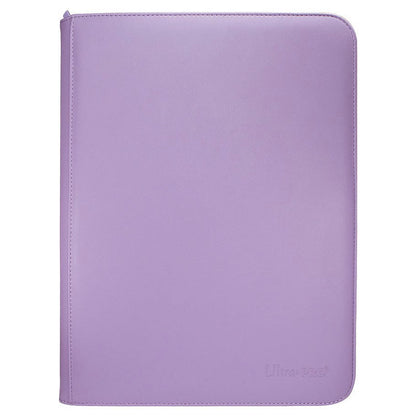 Image of Purple Vivid 9-Pocket Zippered Pro-Binder UPI15902 Holds 360 Cards Ultra-Pro