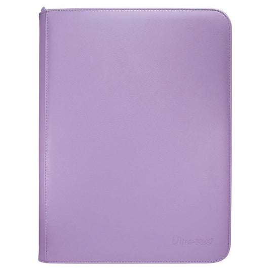 Image of Purple Vivid 9-Pocket Zippered Pro-Binder UPI15902 Holds 360 Cards Ultra-Pro