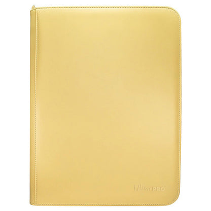 Ultra PRO - Vivid 9-Pocket Zippered PRO-Binder: (Yellow) - Protect Up