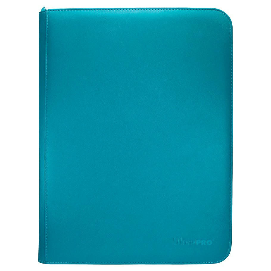 Ultra PRO - Vivid 9-Pocket Zippered PRO-Binder: (Teal) - Protect Up
