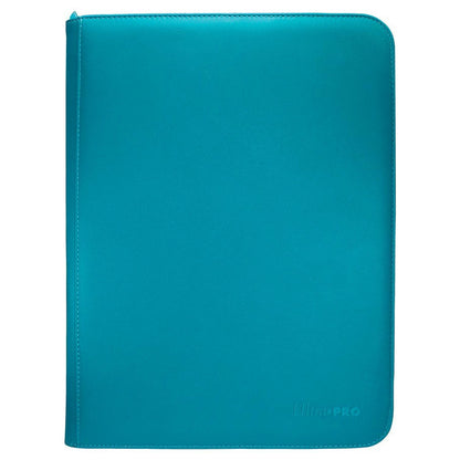 Ultra PRO - Vivid 9-Pocket Zippered PRO-Binder: (Teal) - Protect Up