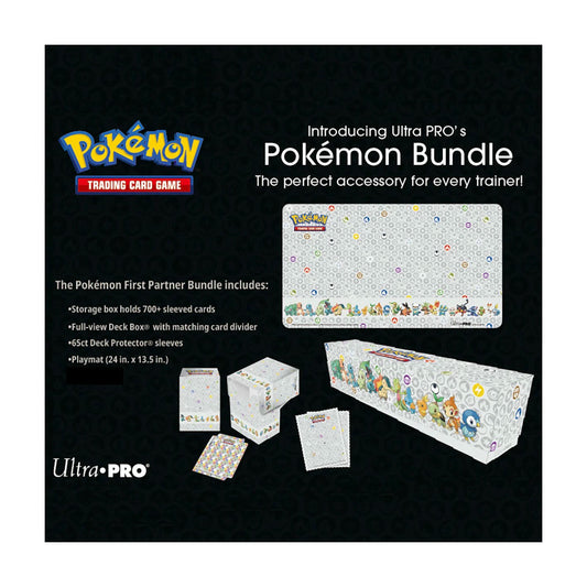 Image of Pokemon First Partner Box/Sleeve/Pad Accessory Bundle UPI15911