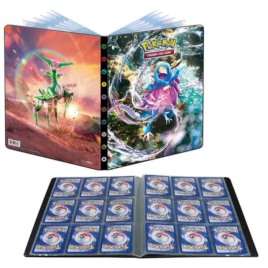 Image of Pokemon Scarlet & Violet 9-Pocket Card Storage Portfolio